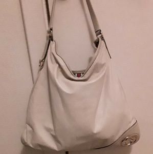 AUTH GUCCI BRITT LMTD ED ALL CALFSKIN HOBO BAG EUC